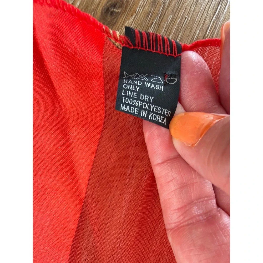 Unbranded vibrant red